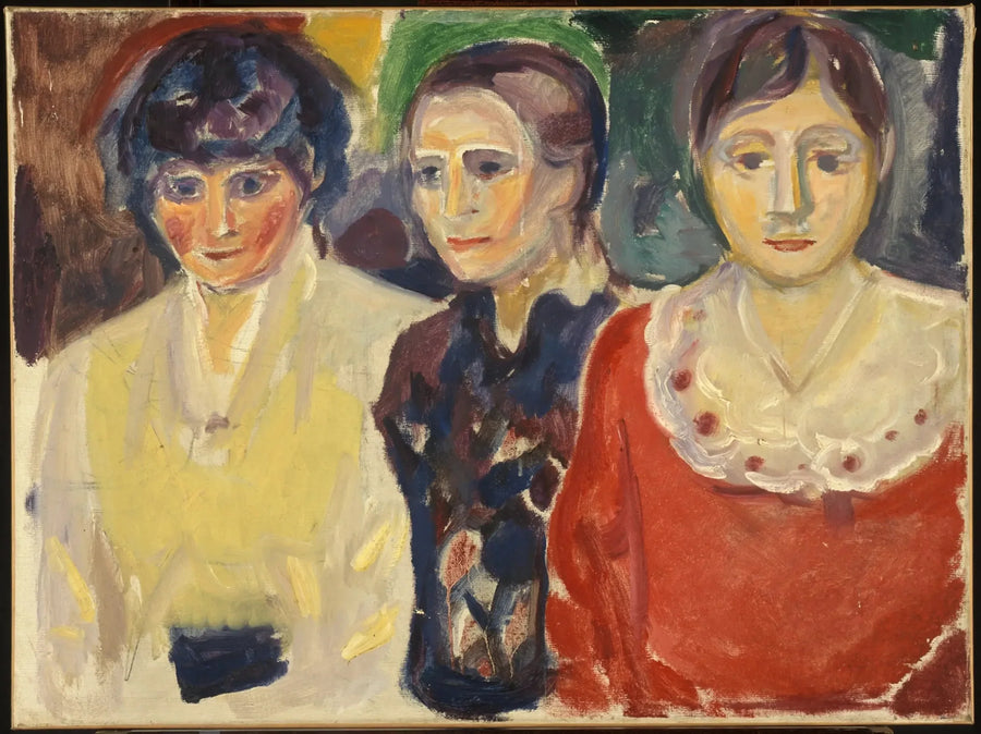 Üç Kadın - Edvard Munch