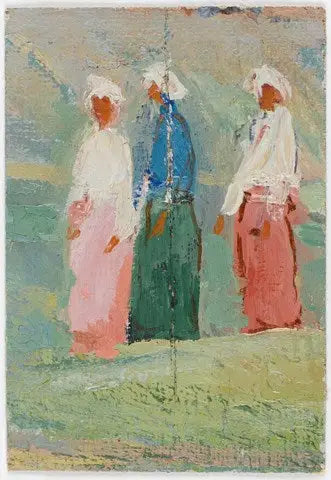 Üç kadın figürü - Kazimir Malevich