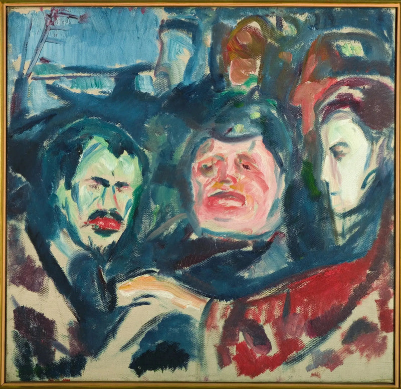 Üç Adam - Edvard Munch