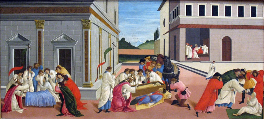 Üç Mucize St. Zénobe - Sandro Botticelli