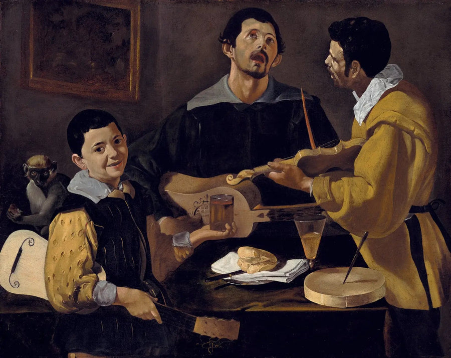 Üç müzisyen - Diego Velázquez