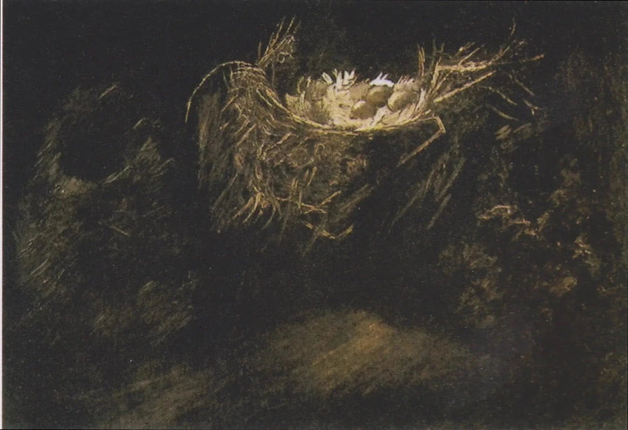 Üç Kuş Yuvası ile Natürmort - Vincent van Gogh