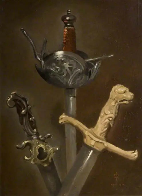 Üç Kılıç Tutacağı - John Everett Millais