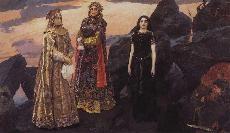 Yeraltı Krallığının Üç Prensesi - Viktor Vasnetsov