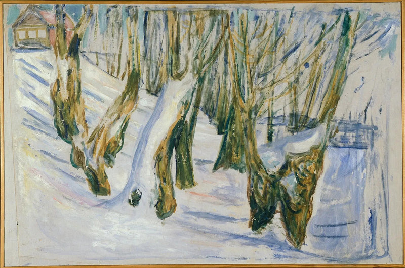 Karda Kaba Gövde - Edvard Munch