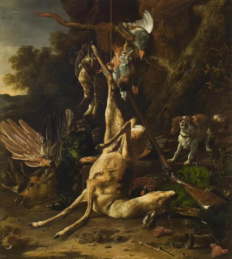 Avcılık Kupaları - Melchior de Hondecoeter
