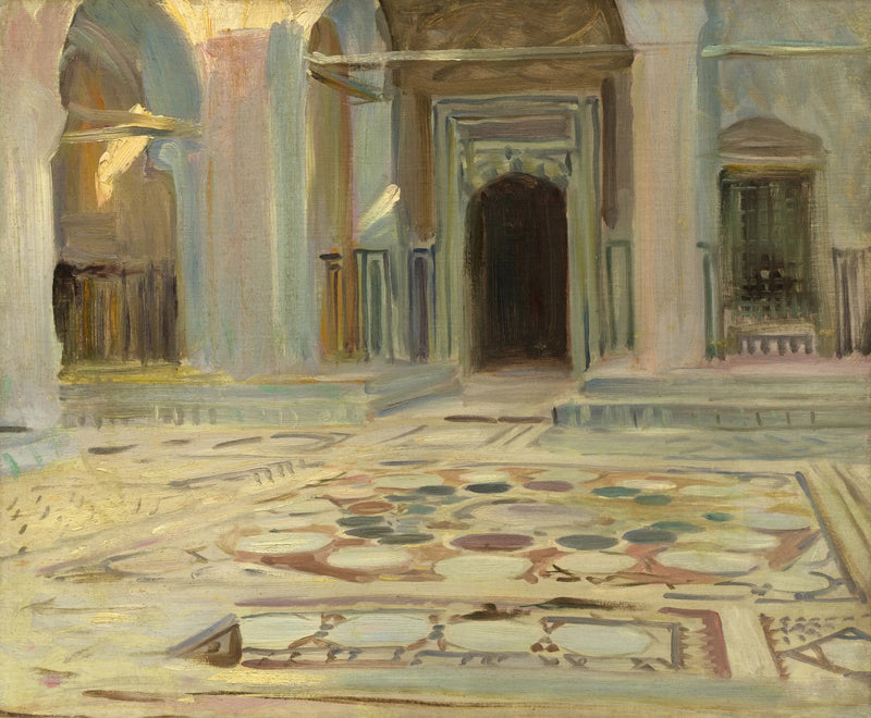 Kaldırım, Kahire - John Singer Sargent