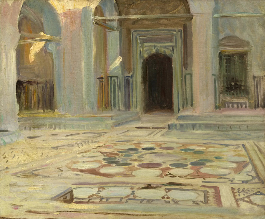 Kaldırım, Kahire - John Singer Sargent
