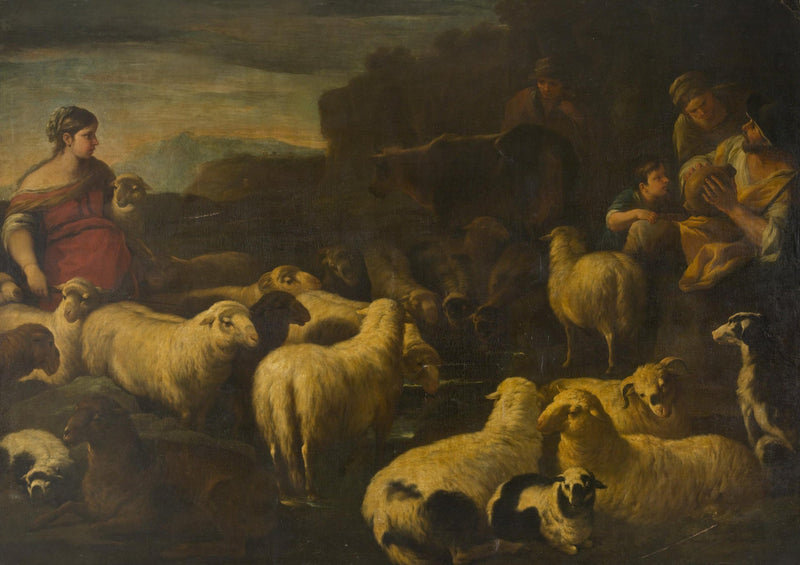 Koyun sürüsü - Luca Giordano
