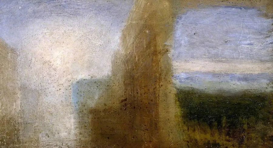 İki Kompozisyon: Bir Claudian Limanı ve Açık Manzara - J. M. W. Turner