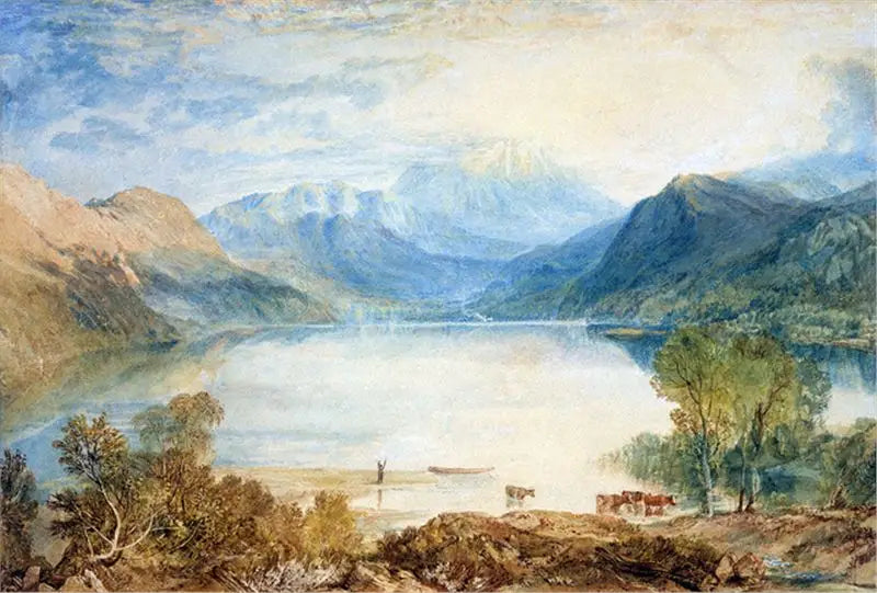 Gobarrow Park'tan Ullswater - J. M. W. Turner