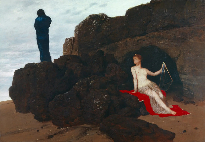 Ulysse ve Calypso - Arnold Böcklin