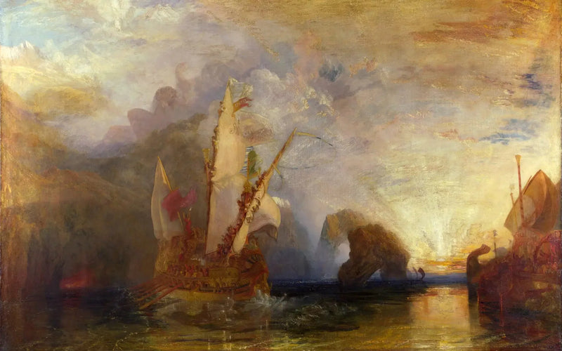 Polifem'e alay eden Ulysses - J. M. W. Turner