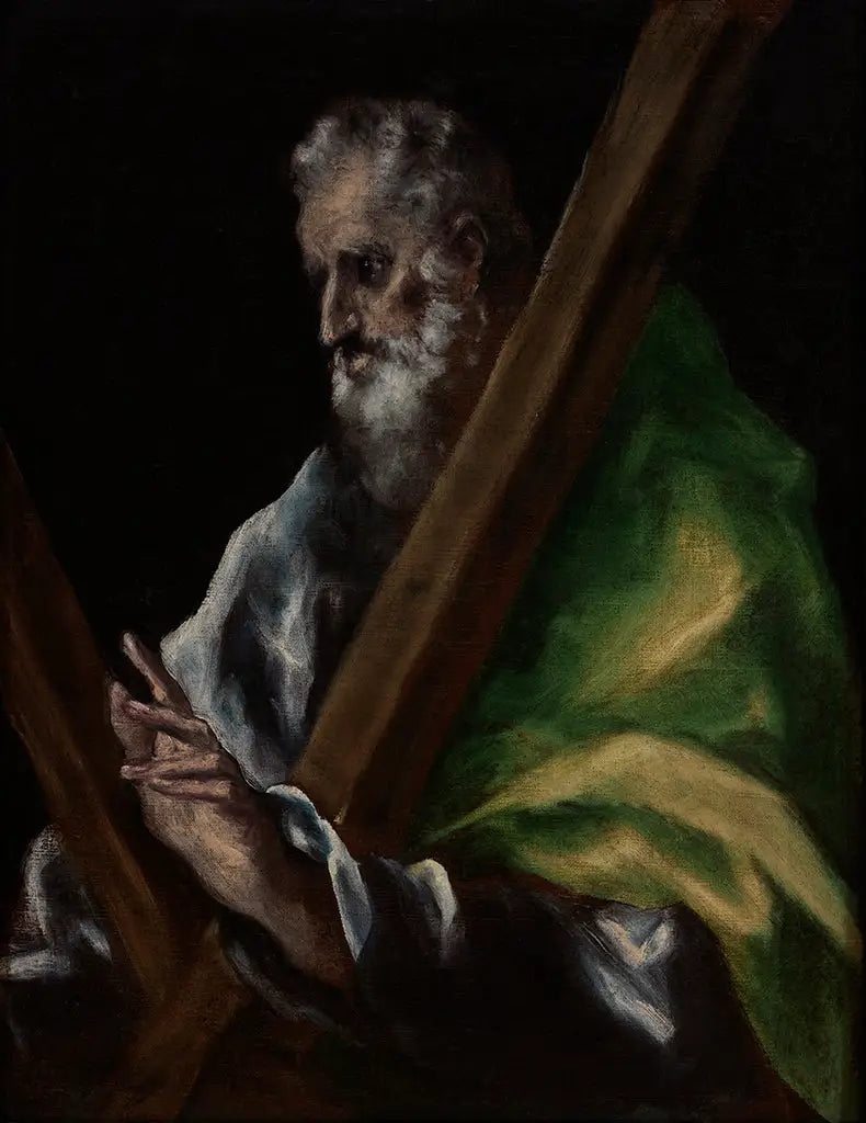 Bir havari, Aziz Andreas - El Greco