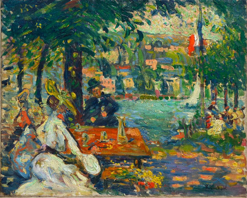 Kiraz Adası'nda Bir Öğleden Sonra - Robert Antoine Pinchon