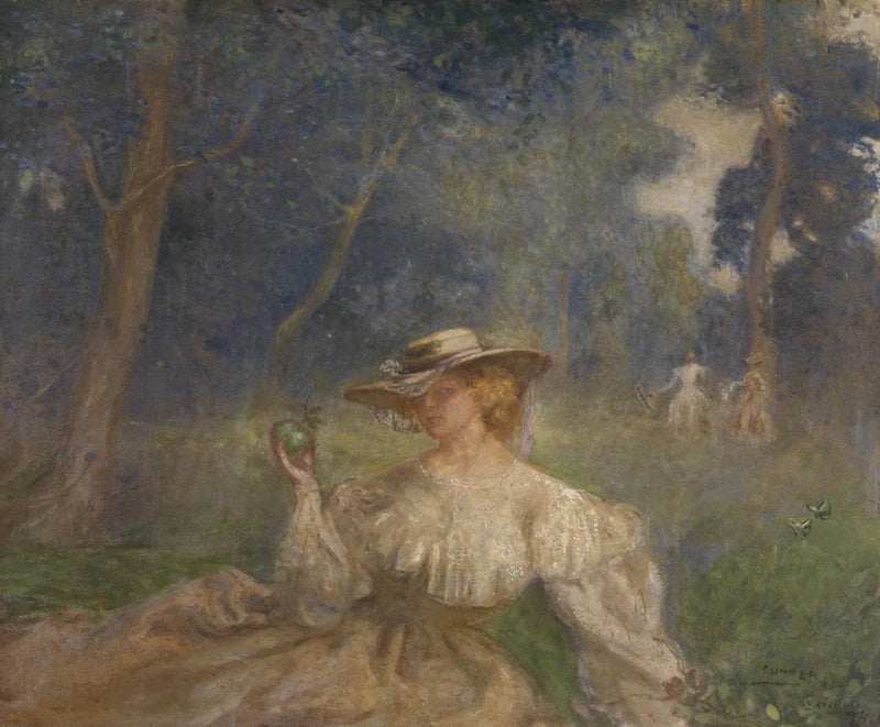 Bir Yaz Öğleden Sonrası: Yeşil Elma - Charles Conder