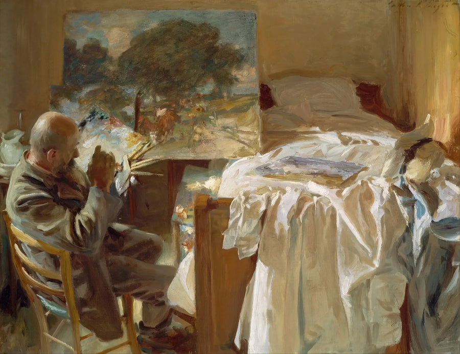 Atölyesindeki bir sanatçı - John Singer Sargent