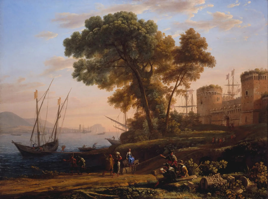 Bir doğadan ilham alan öğrenci sanatçı - Claude Lorrain