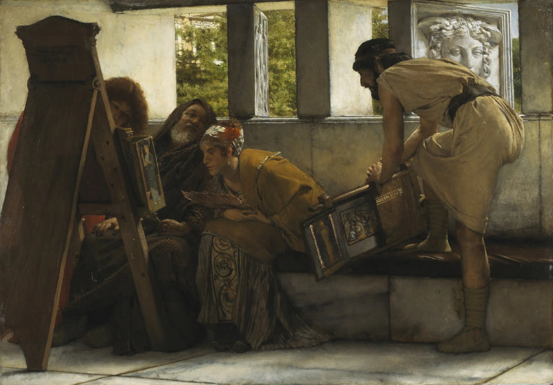 Bir Roma Atölyesi - Lawrence Alma-Tadema