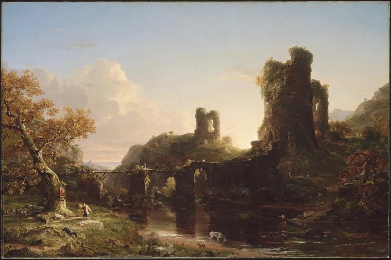 İtalyan Sonbaharı - Thomas Cole