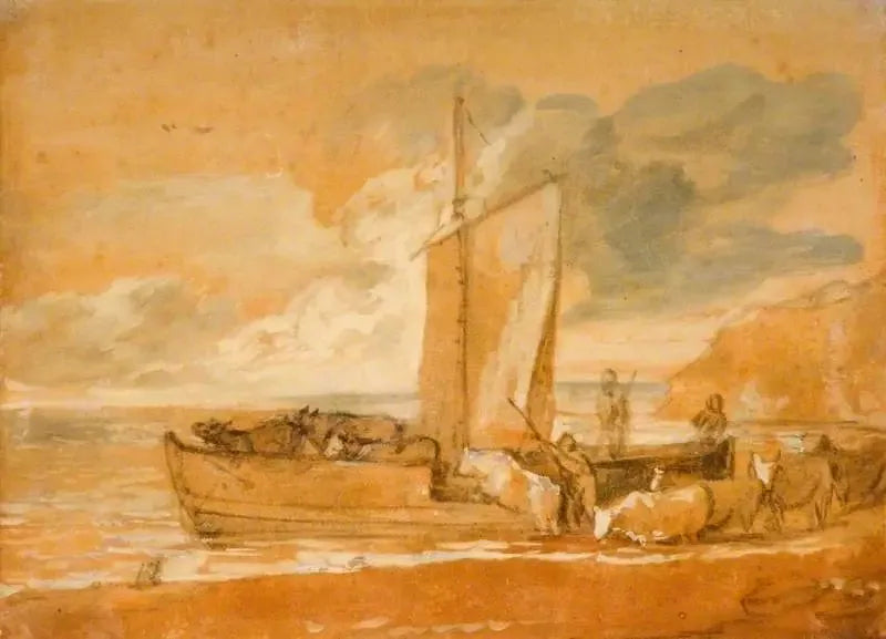 Bir hayvan ahırı - Thomas Gainsborough