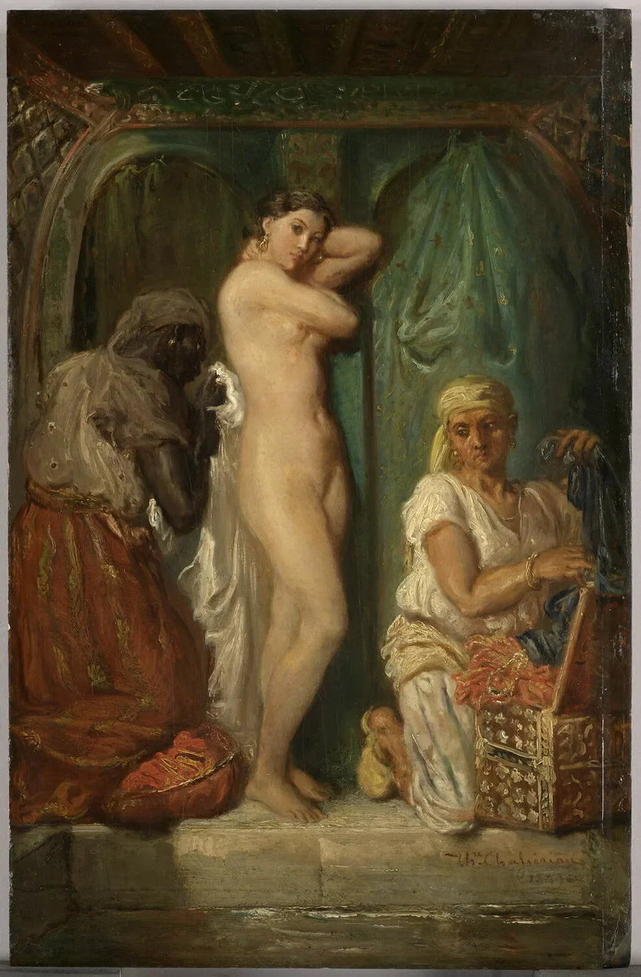 Sarayda Bir Banyo - Théodore Chassériau