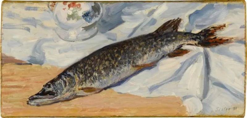 Loing Gölü'nde Bir Sazangiller - Alfred Sisley
