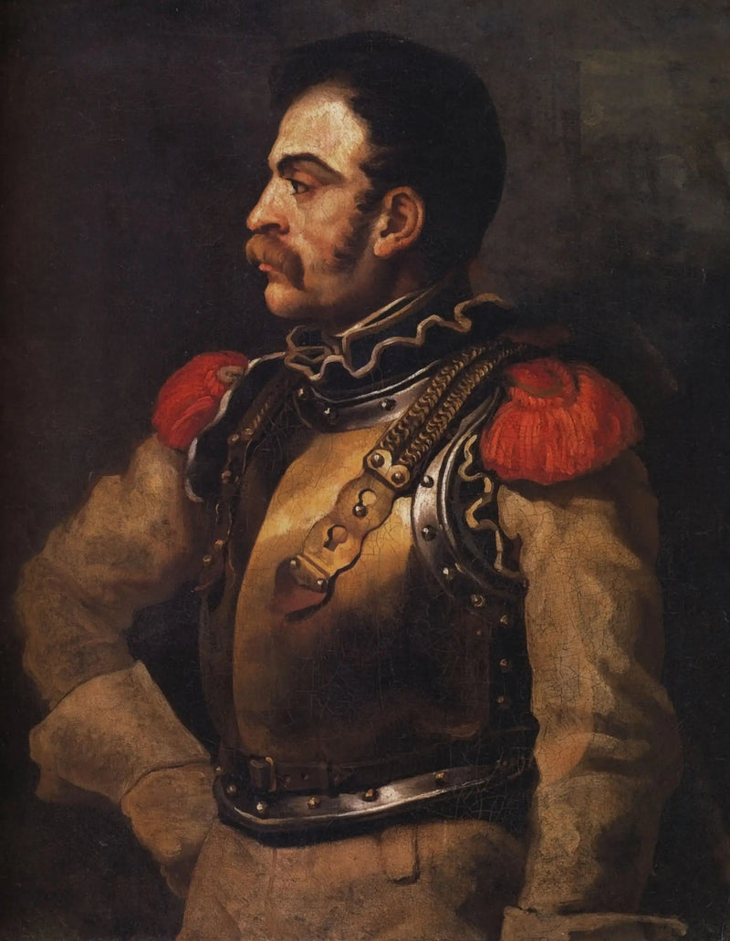 Bir karabinier - Théodore Géricault