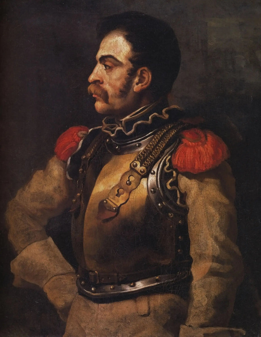 Bir karabinier - Théodore Géricault
