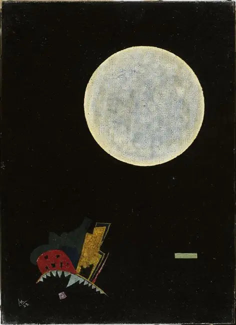 Bir daire (A) - Vassily Kandinsky