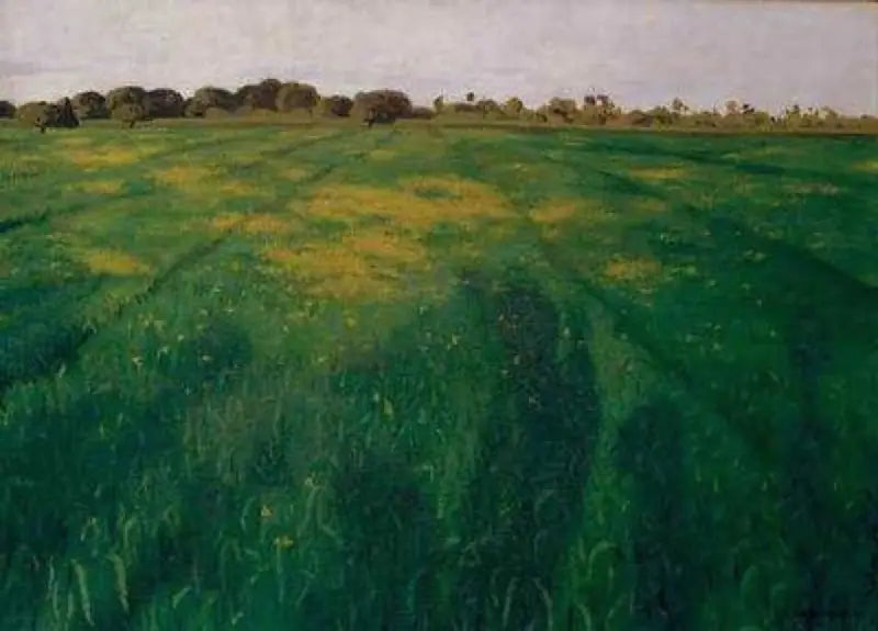 Yeşil Yulaf Tarlası - Félix Vallotton