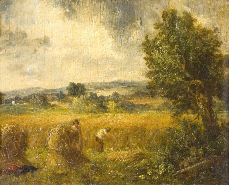 Bir mısır tarlası - John Constable
