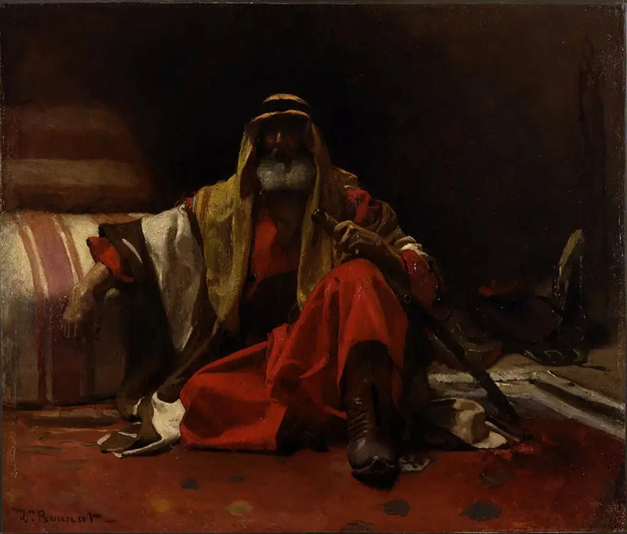 Bir Arap Şeyhi - Léon Bonnat