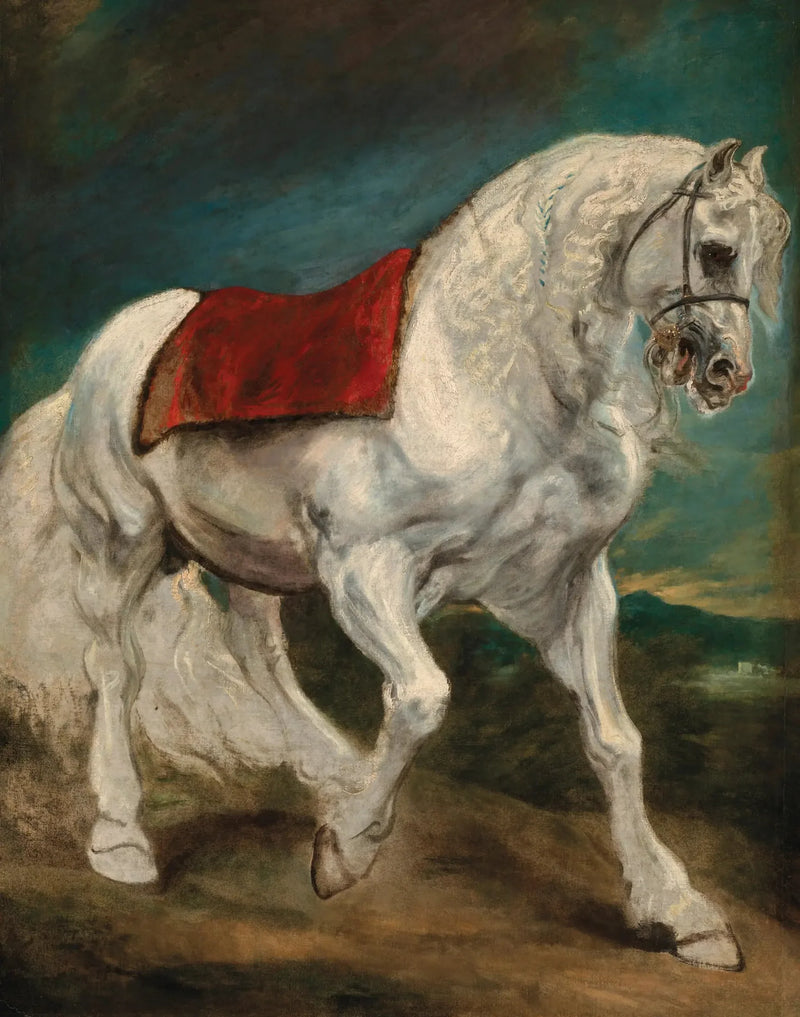Bir Endülüs Atı - Antoine van Dyck