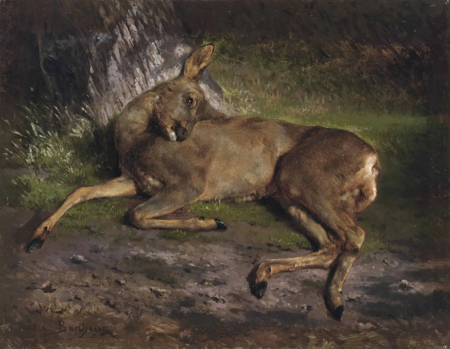 Bir Geyik Ormanda - Rosa Bonheur