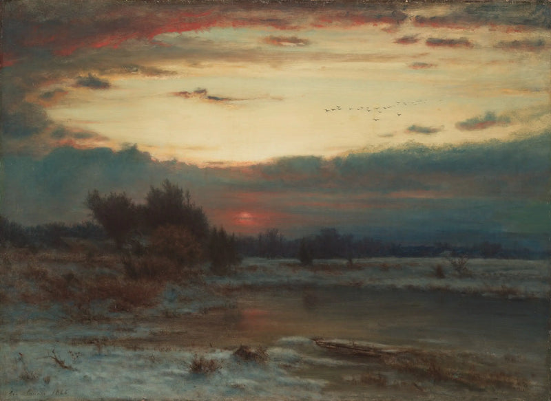 Kış Gökyüzü - George Inness