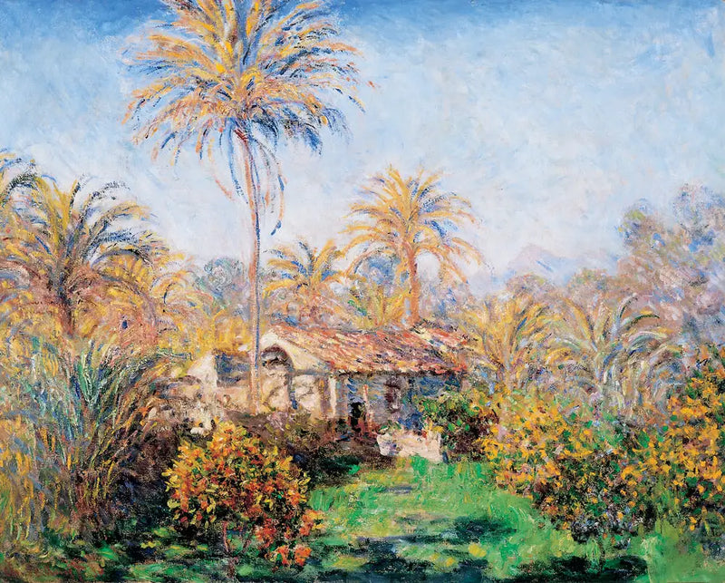 Bordighera'da bir çiftlik köşesi - Claude Monet