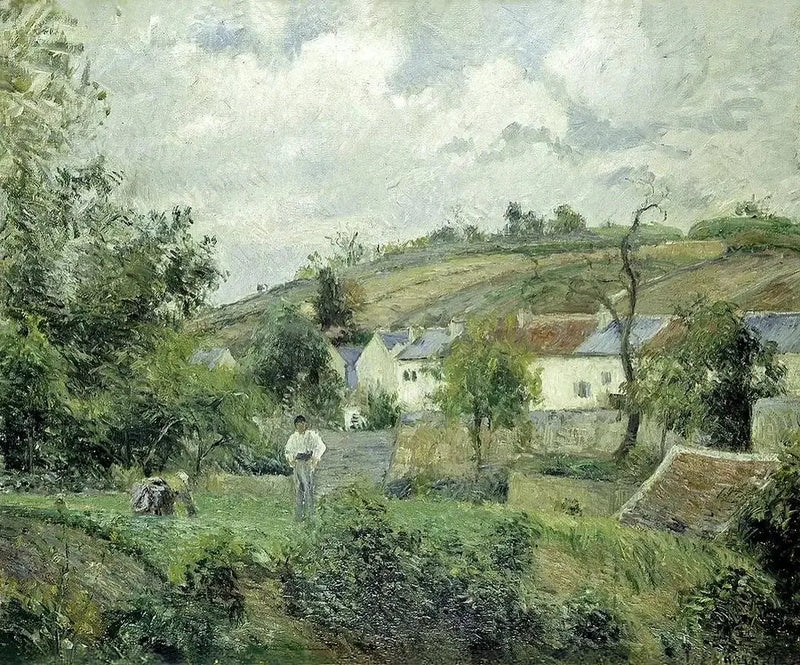 L'Hermitage Köşesi, Pontoise - Camille Pissarro
