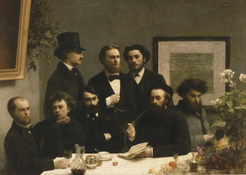 Bir Masa Köşesi - Henri Fantin-Latour
