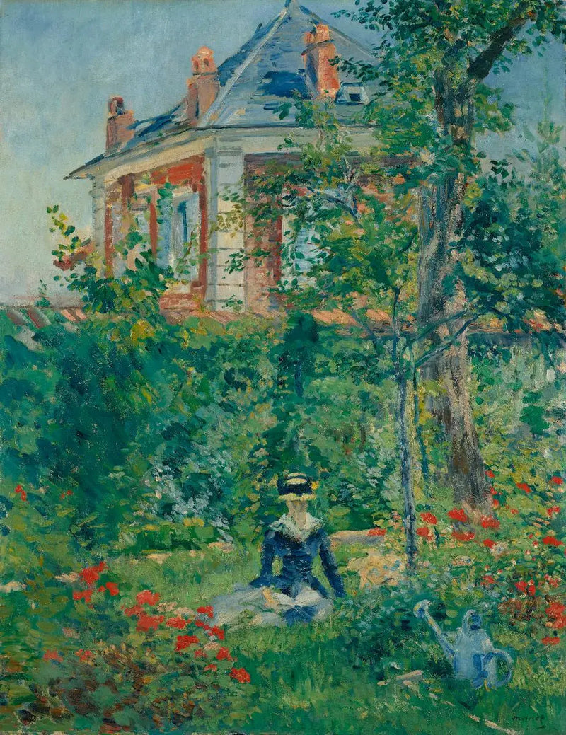 Bellevue Bahçesi Köşesi - Édouard Manet