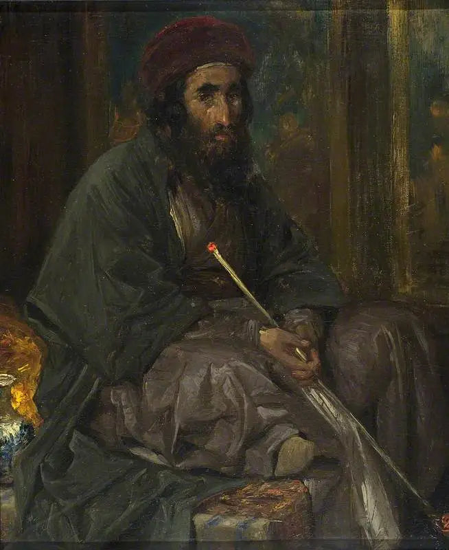 Bir İran satıcısı - Frederic Leighton