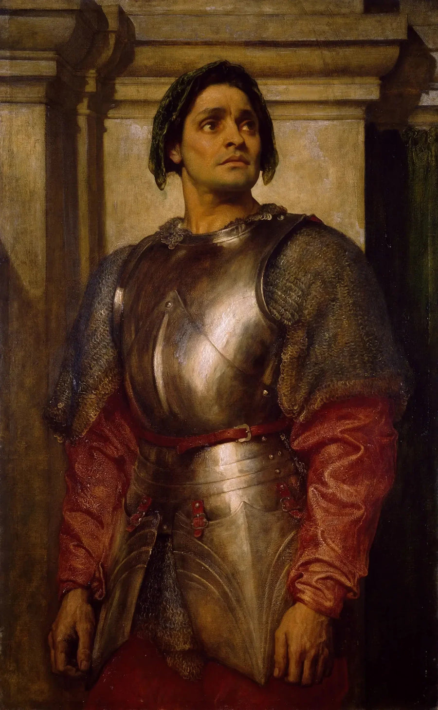 Bir kondotiyer - Frederic Leighton