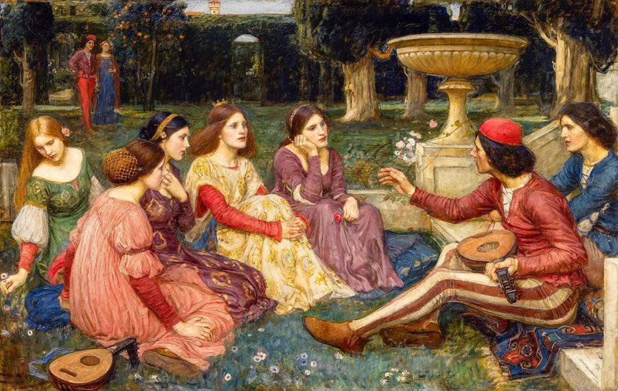 Bir Dekameron Hikayesi - John William Waterhouse
