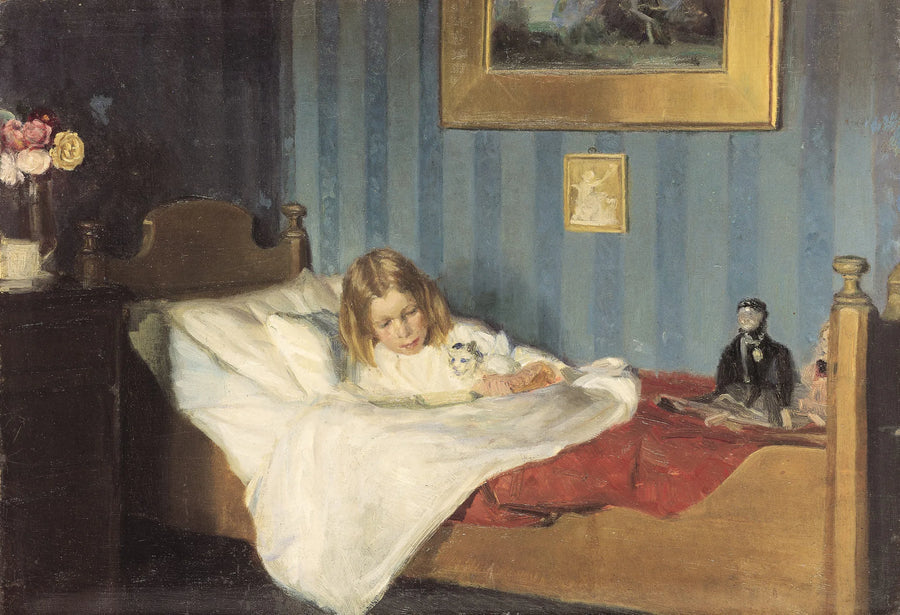 Bir iyileşen - Michael Peter Ancher
