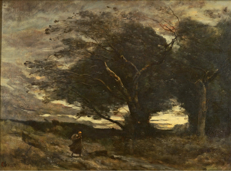 Bir Rüzgar Esintisi - Jean-Baptiste Camille Corot