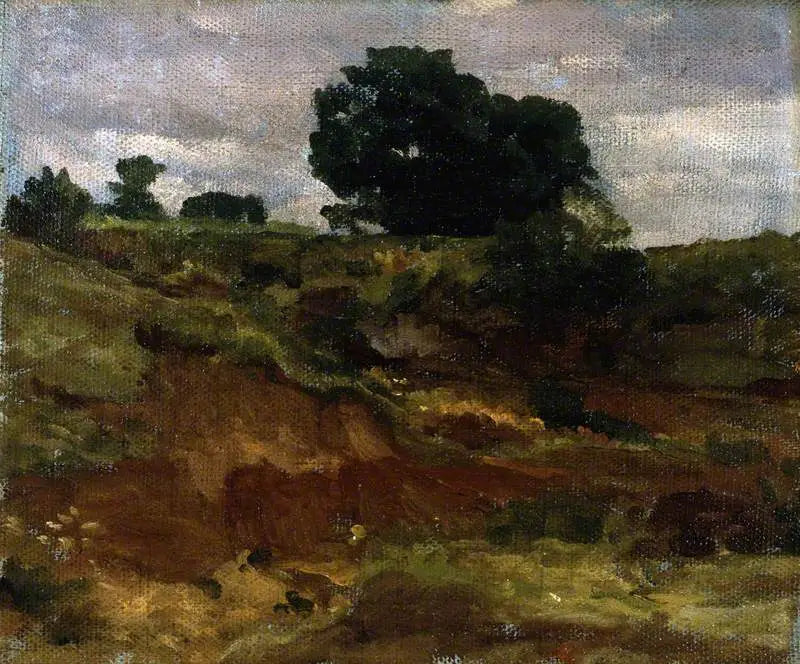 Un croquis dans le Bedfordshire - Frederic Leighton - Alpha Reproduction