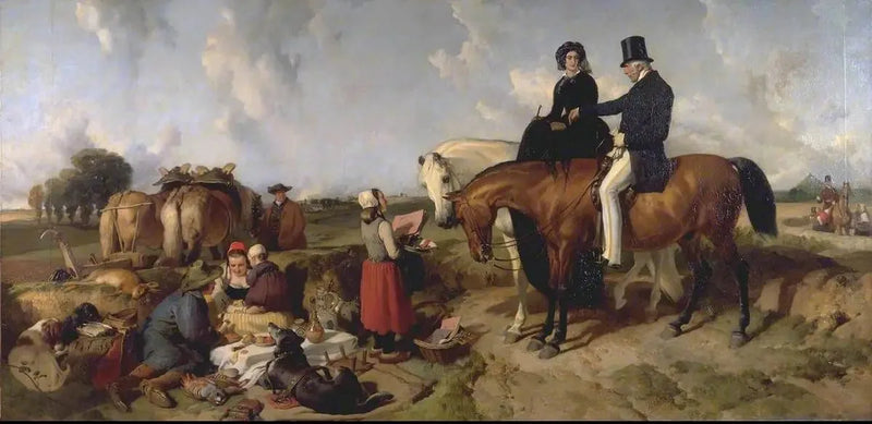 Waterloo'da Bir Diyalog - Edwin Henry Landseer