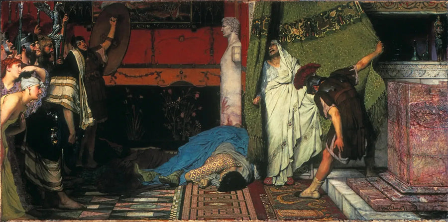 Bir Roma İmparatoru (Claudius) - Lawrence Alma-Tadema
