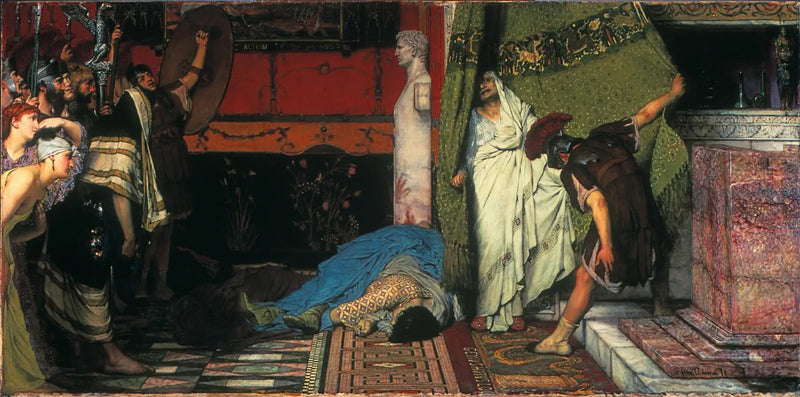 Bir Roma İmparatoru (Claudius) - Lawrence Alma-Tadema