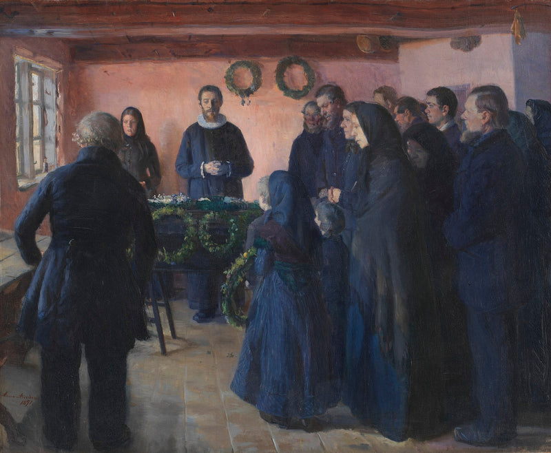Bir Cenaze - Anna Ancher